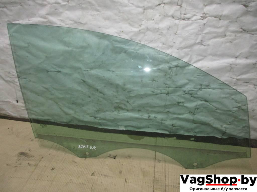 стекло двери передней правой Audi Q7 4L 2007, 3.0 л., TDi, BUN, дизель, АКПП, черный, внедорожник 5 дв., полный привод - фото №1