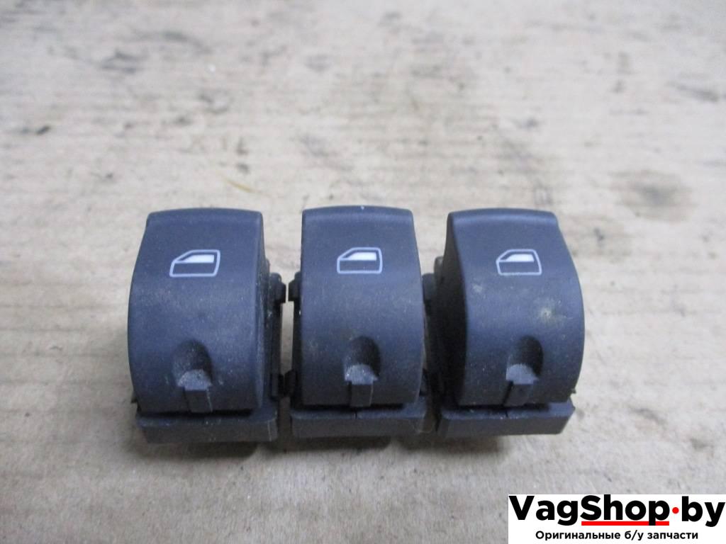 кнопка стеклоподъемника Audi Q7 4L 2007, 3.0 л., TDi, BUN, дизель, АКПП, черный, внедорожник 5 дв., полный привод, 4F0959855 - фото №1
