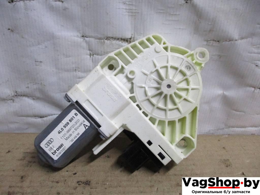 моторчик стеклоподъемника задний левый Audi Q7 4L 2007, 3.0 л., TDi, BUN, дизель, АКПП, черный, внедорожник 5 дв., полный привод, 4L0959801B - фото №1