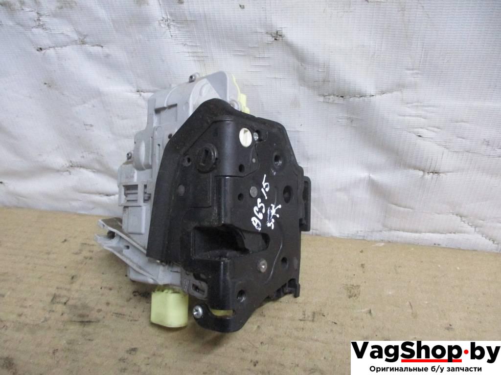 замок двери задней правой Audi Q7 4L 2007, 3.0 л., TDi, BUN, дизель, АКПП, черный, внедорожник 5 дв., полный привод, 3C4839016A - фото №1