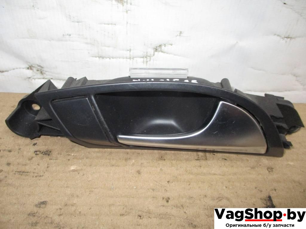 ручка внутренняя передняя правая Audi Q7 4L 2007, 3.0 л., TDi, BUN, дизель, АКПП, черный, внедорожник 5 дв., полный привод, 4L0837020 - фото №1