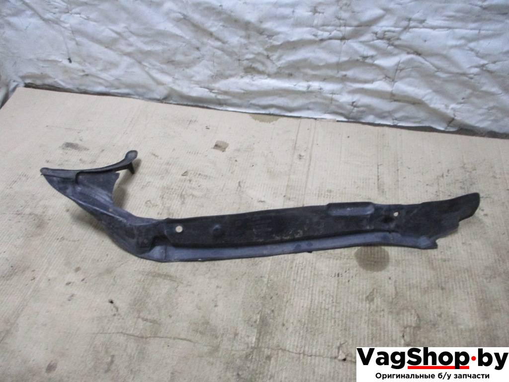 пыльник переднего крыла Audi Q7 4L 2007, 3.0 л., TDi, BUN, дизель, АКПП, черный, внедорожник 5 дв., полный привод, 4L0821111 - фото №1