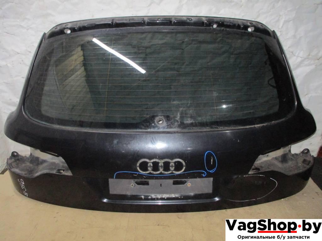 крышка багажника (дверь 3-5) Audi Q7 4L 2007, 3.0 л., TDi, BUN, дизель, АКПП, черный, внедорожник 5 дв., полный привод - фото №1