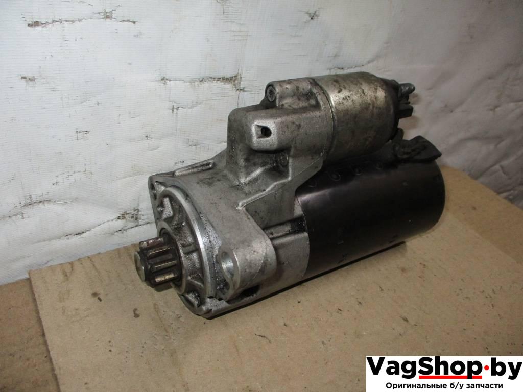 стартер Audi Q7 4L 2007, 3.0 л., TDi, BUN, дизель, АКПП, черный, внедорожник 5 дв., полный привод, 059911024E - фото №1