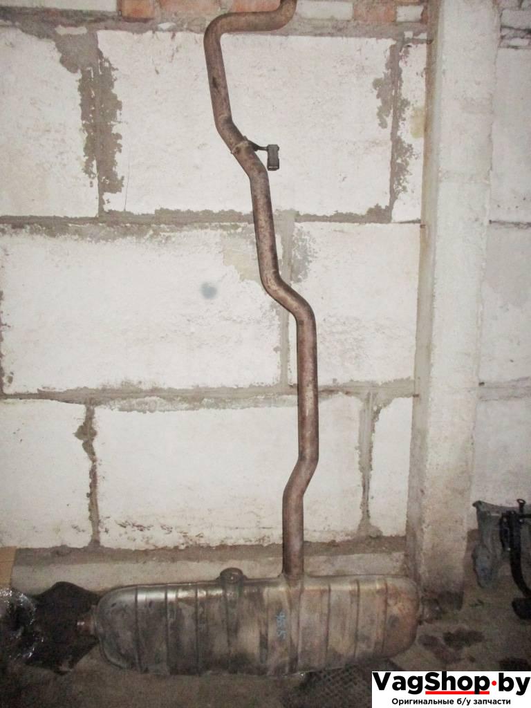 глушитель Audi Q7 4L 2007, 3.0 л., TDi, BUN, дизель, АКПП, черный, внедорожник 5 дв., полный привод - фото №1