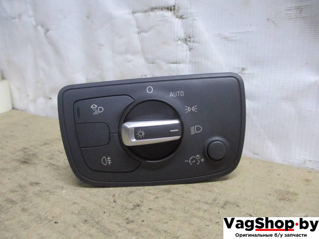 переключатель света Audi A6 4G/C7 2013, 3.0 л., TDi, CLA, дизель, АКПП, серый, универсал, полный привод, 4G0941531E - фото №1