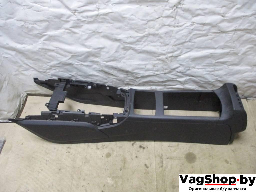 консоль салона (центральная часть) Audi A6 4G/C7 2013, 3.0 л., TDi, CLA, дизель, АКПП, серый, универсал, полный привод, 4G0863244, 4G0864376B - фото №1