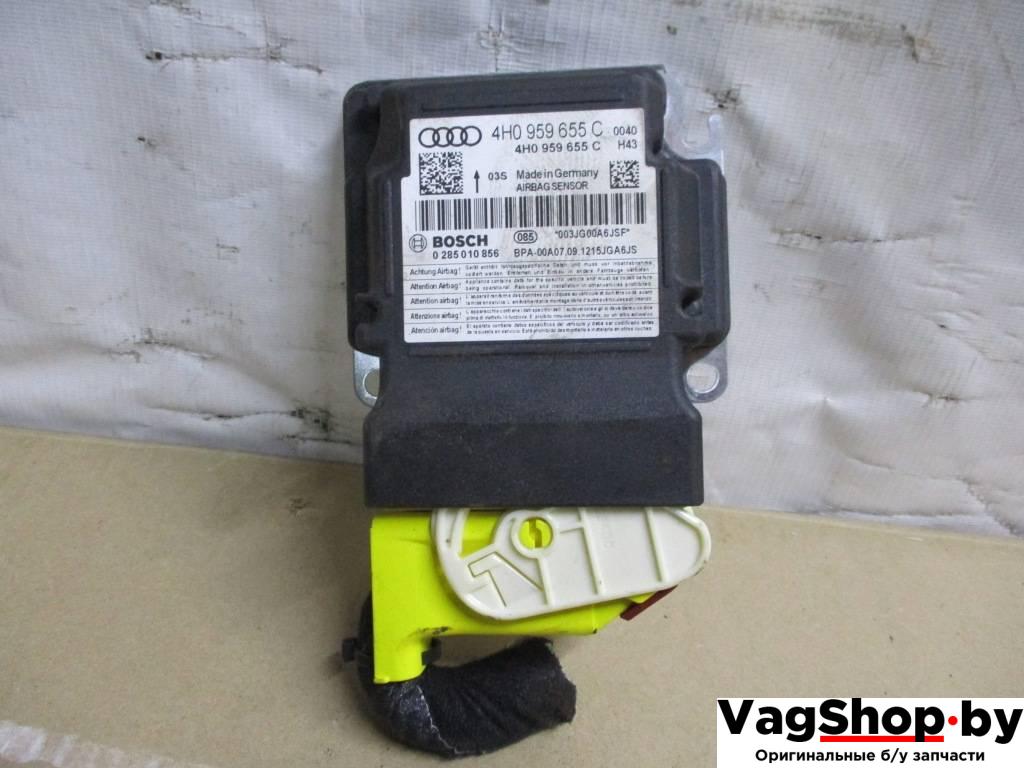 блок AirBag Audi A6 4G/C7 2013, 3.0 л., TDi, CLA, дизель, АКПП, серый, универсал, полный привод, 4H0959655C - фото №1