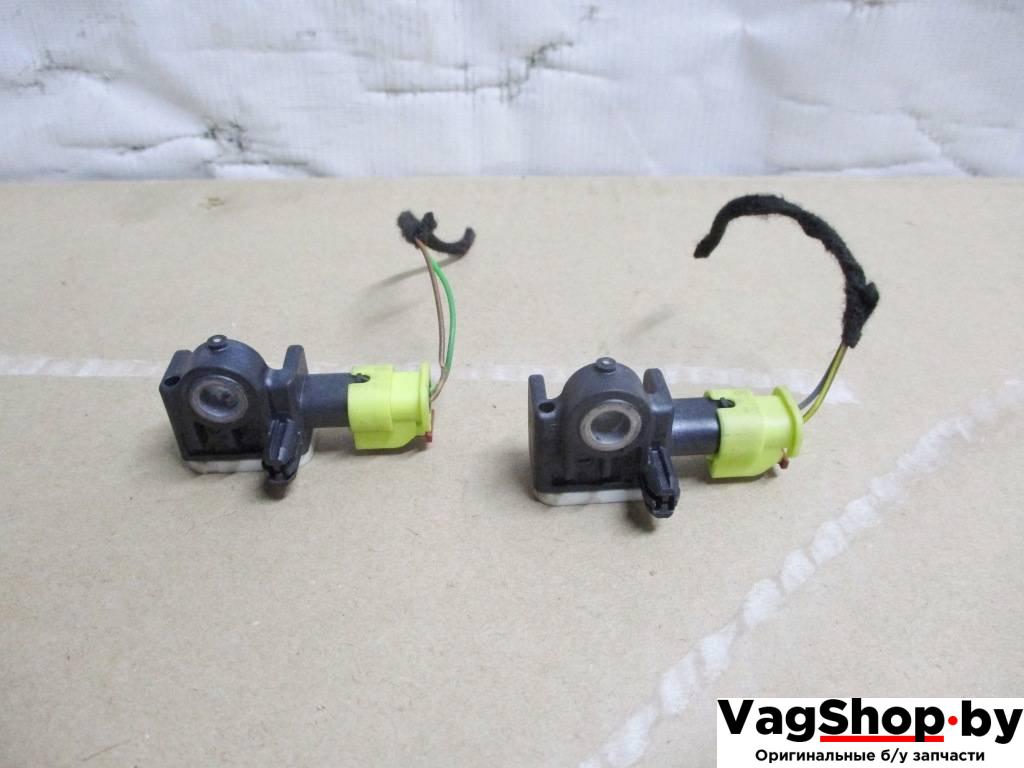 датчик удара Audi A6 4G/C7 2013, 3.0 л., TDi, CLA, дизель, АКПП, серый, универсал, полный привод, 4H0959643 - фото №1