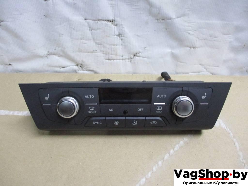 блок управления печки / климат-контроля Audi A6 4G/C7 2013, 3.0 л., TDi, CLA, дизель, АКПП, серый, универсал, полный привод, 4G0820043AE - фото №1