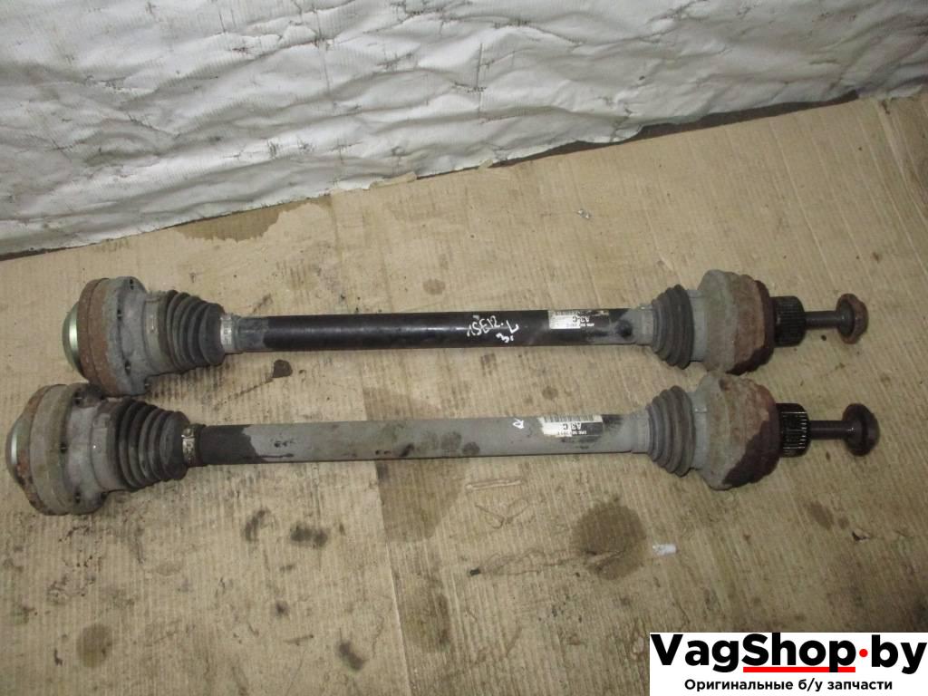 полуось задняя (приводной вал, ШРУС) Audi A6 4G/C7 2013, 3.0 л., TDi, CLA, дизель, АКПП, серый, универсал, полный привод, 8R0501203C - фото №1