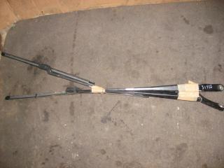 щеткодержатель (поводок стеклоочистителя, дворник) Volkswagen Touran 1 поколение [рестайлинг] 2006, 1.9 л., TDi, BLS, дизель, МКПП, синий, минивэн, передний привод, 2K1955409A