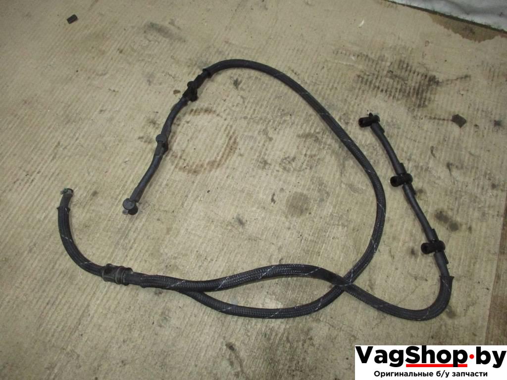 трубка обратки форсунок Audi A6 4G/C7 2013, 3.0 л., TDi, CLA, дизель, АКПП, серый, универсал, полный привод, 059130218AE - фото №1