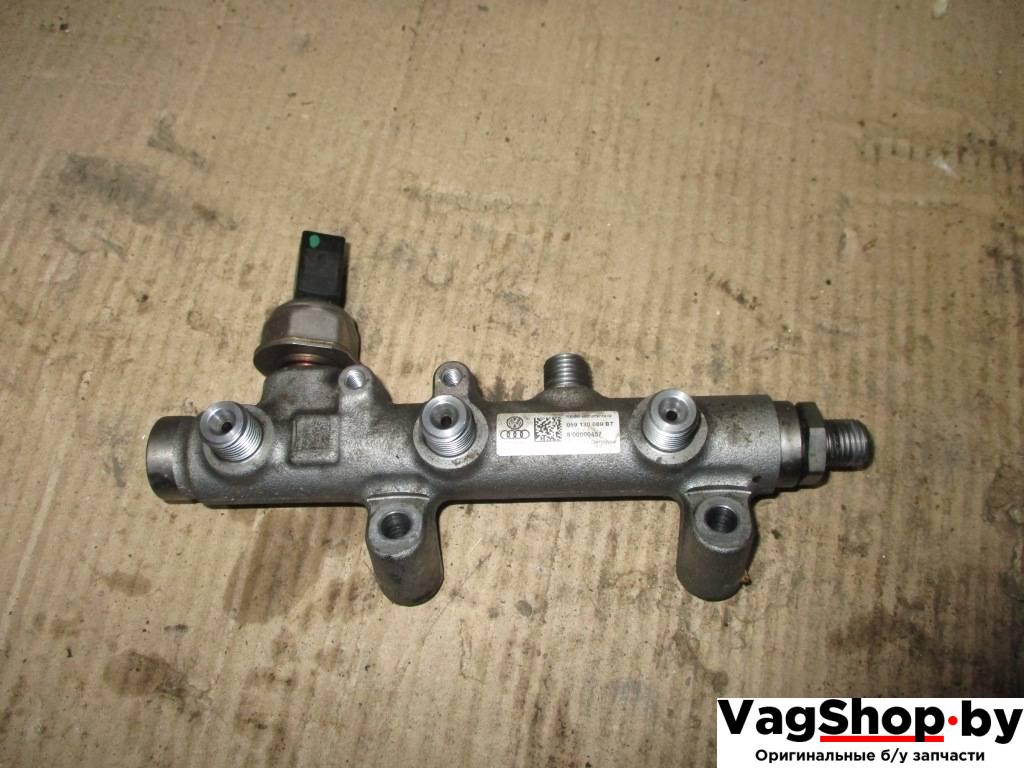 топливная рампа Audi A6 4G/C7 2013, 3.0 л., TDi, CLA, дизель, АКПП, серый, универсал, полный привод, 059130089BT, 05A906051 - фото №1