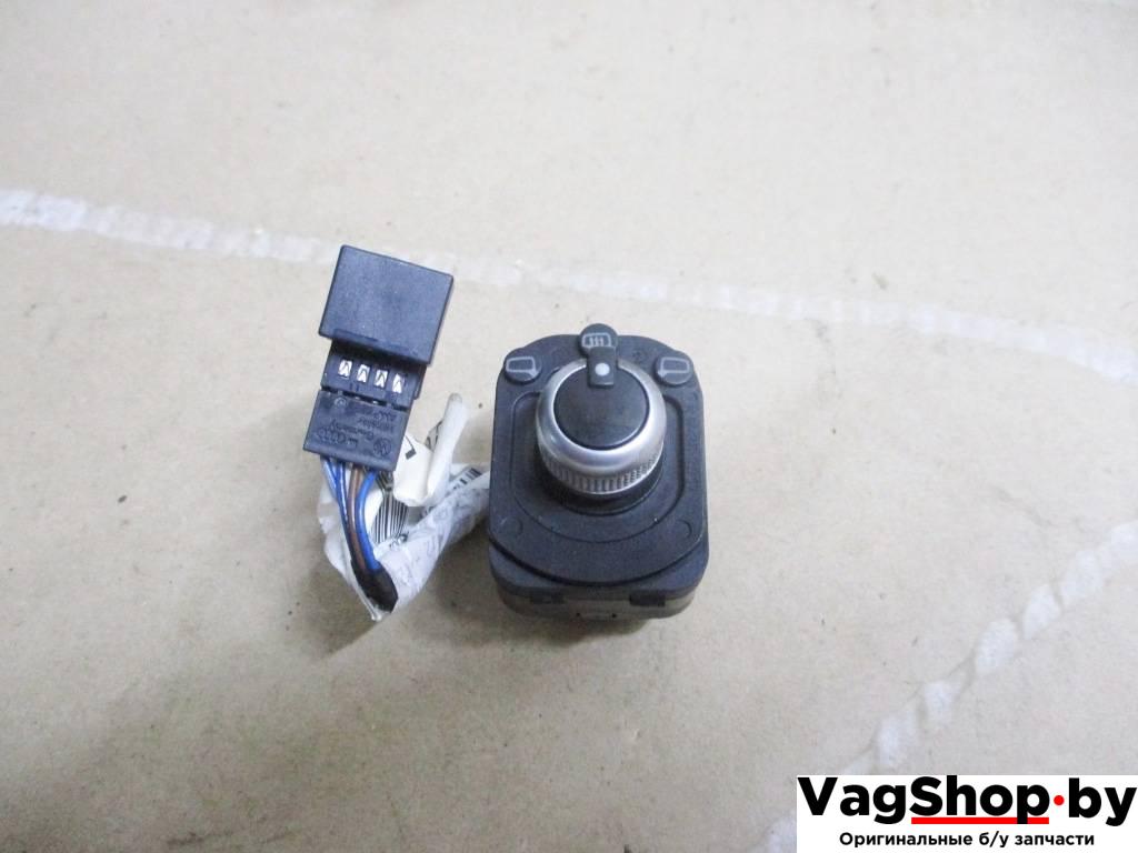 джойстик регулировки зеркал Audi A6 4G/C7 2013, 3.0 л., TDi, CLA, дизель, АКПП, серый, универсал, полный привод, 8J0959565B - фото №1