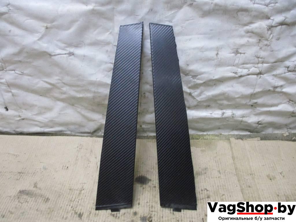 накладка декоративная Volkswagen Passat B6 2009, 2.0 л., TDi, CBA, дизель, АКПП, черный, универсал, передний привод, 3C4837902, 3C4837901 - фото №1