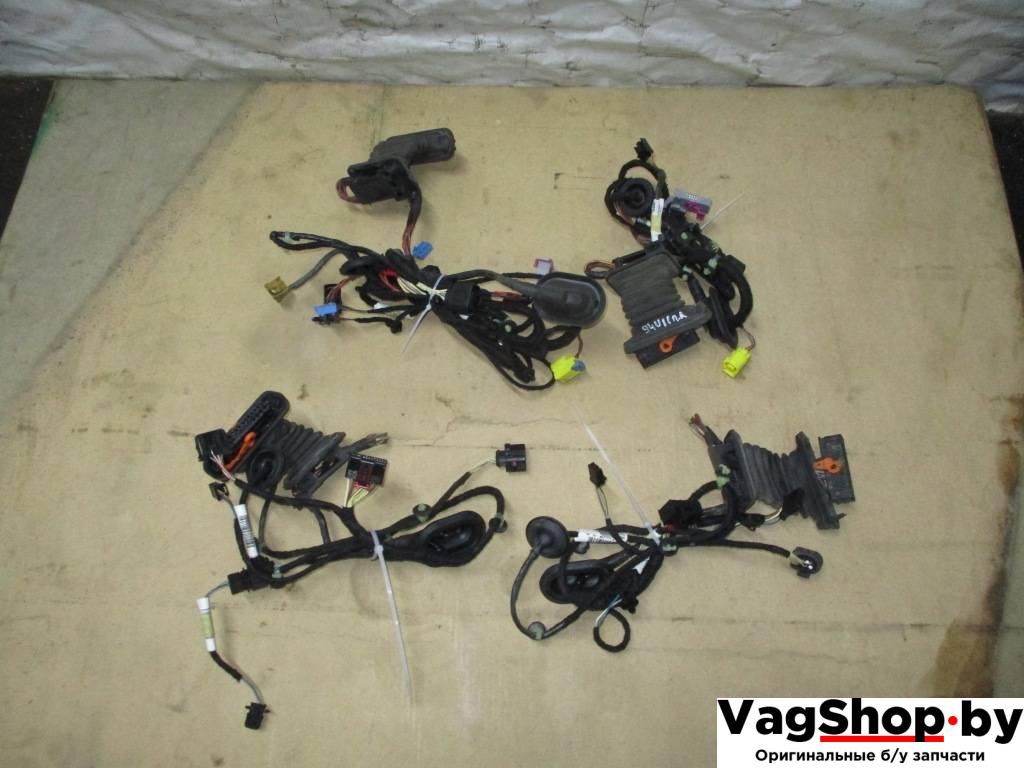 дверная проводка Volkswagen Passat B6 2009, 2.0 л., TDi, CBA, дизель, АКПП, черный, универсал, передний привод - фото №1