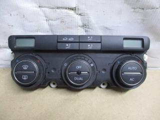 блок управления печки / климат-контроля Volkswagen Passat B6 2009, 2.0 л., TDi, CBA, дизель, АКПП, черный, универсал, передний привод, 3C0907044DG