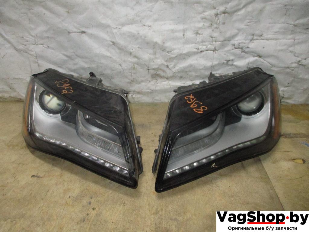 фара Audi A8 D4/4H 2011, 4.2 л., FSI, CDR, бензин, АКПП, серый, седан, полный привод, 4H0941029AF, 4H0941030AF - фото №1
