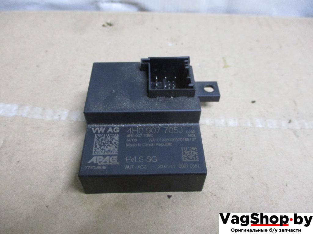 Блок управления рулевой колонки Audi A8 D4/4H 2011, 4.2 л., FSI, CDR, бензин, АКПП, серый, седан, полный привод, 4H0907705J - фото №1