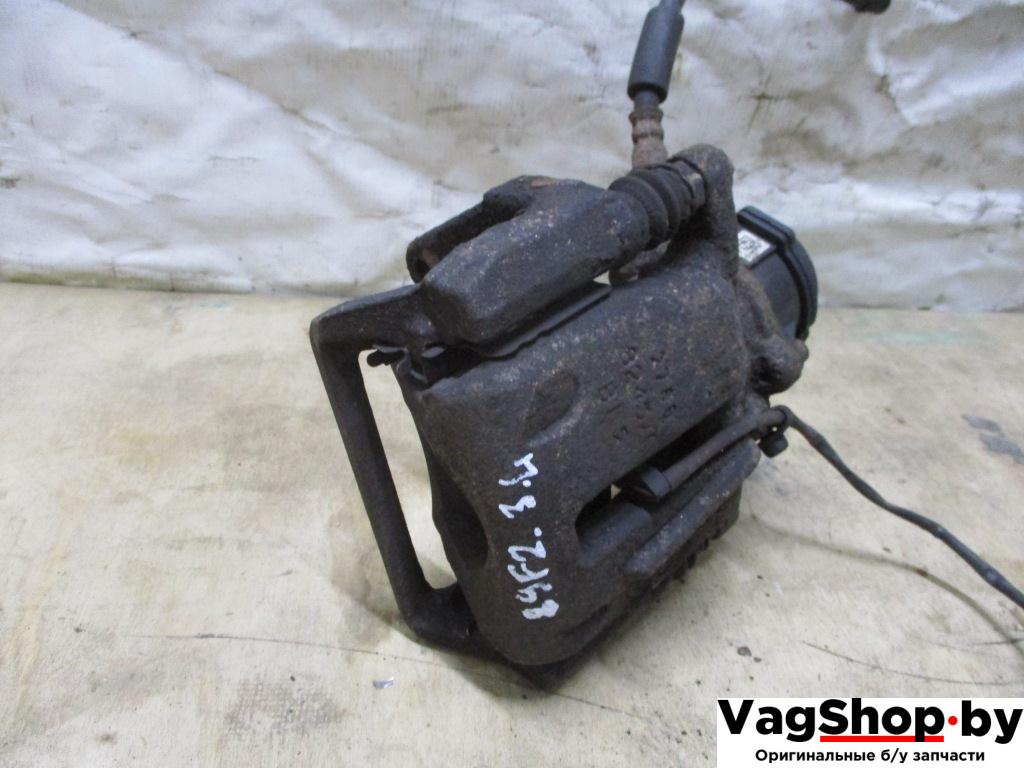 суппорт задний левый Audi A8 D4/4H 2011, 4.2 л., FSI, CDR, бензин, АКПП, серый, седан, полный привод - фото №1