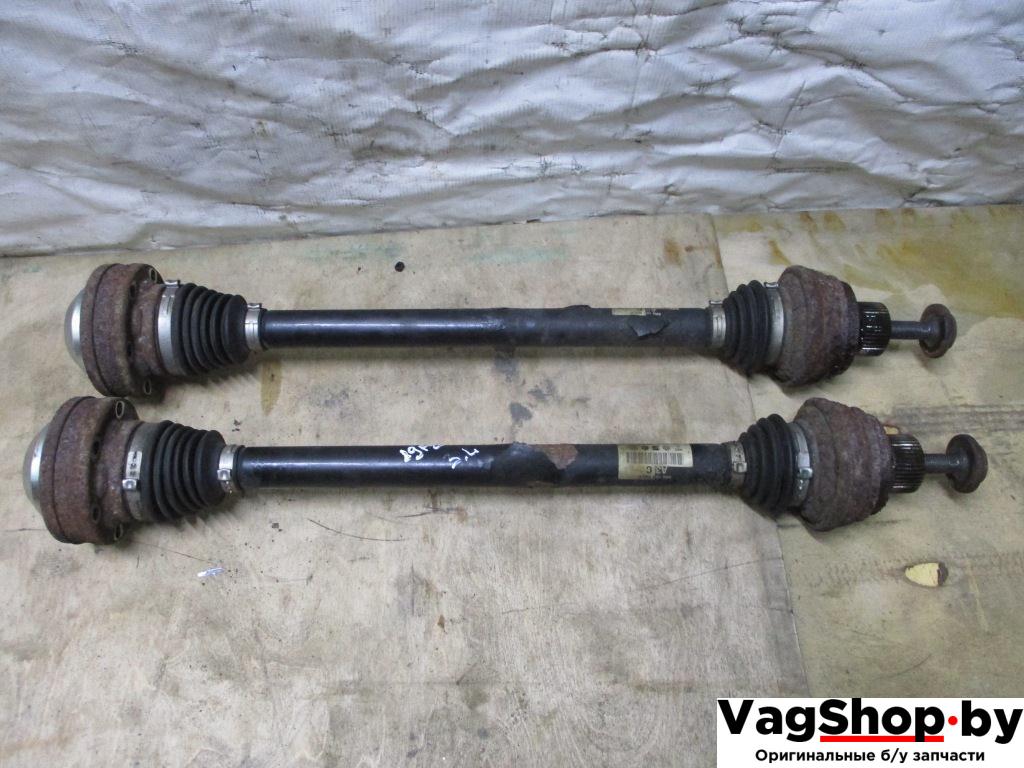 полуось задняя (приводной вал, ШРУС) Audi A8 D4/4H 2011, 4.2 л., FSI, CDR, бензин, АКПП, серый, седан, полный привод, 8R0501203C - фото №1