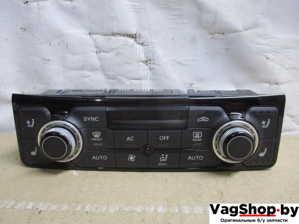 блок управления печки / климат-контроля Audi A8 D4/4H 2011, 4.2 л., FSI, CDR, бензин, АКПП, серый, седан, полный привод, 4H0820043E - фото №1