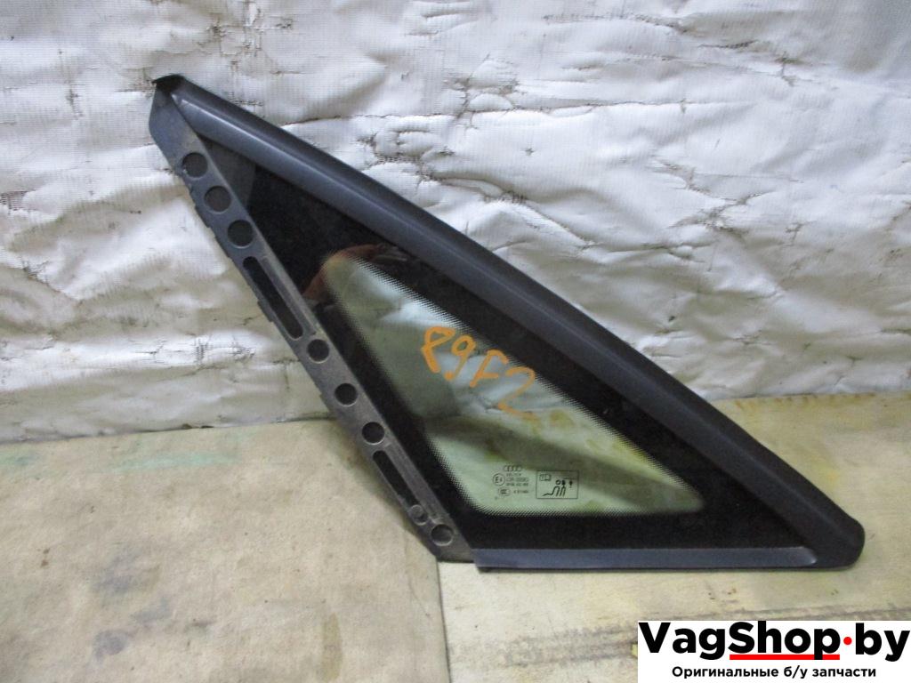 стекло кузовное боковое левое Audi A8 D4/4H 2011, 4.2 л., FSI, CDR, бензин, АКПП, серый, седан, полный привод - фото №1