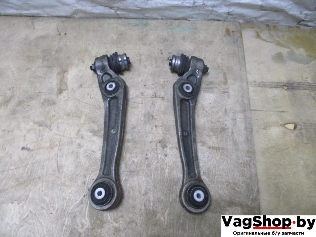 рычаг передний Audi A8 D4/4H 2011, 4.2 л., FSI, CDR, бензин, АКПП, серый, седан, полный привод, 4H0407455A, 4H0407456A - фото №1