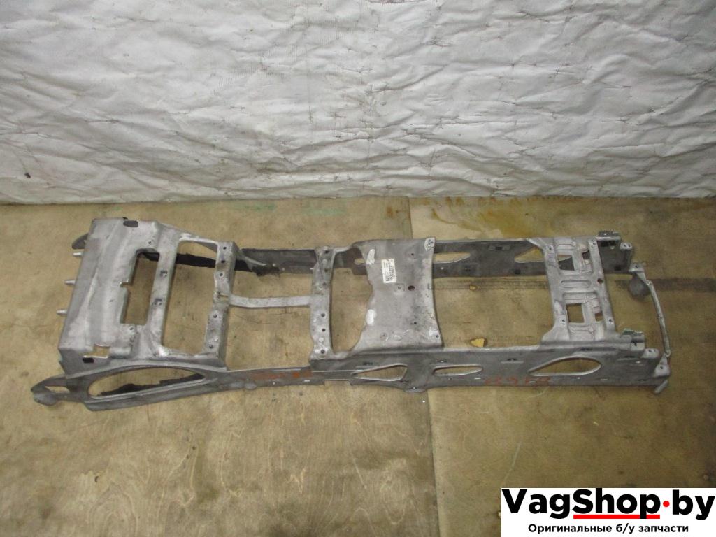 консоль салона (центральная часть) Audi A8 D4/4H 2011, 4.2 л., FSI, CDR, бензин, АКПП, серый, седан, полный привод, 4H0861831B - фото №1