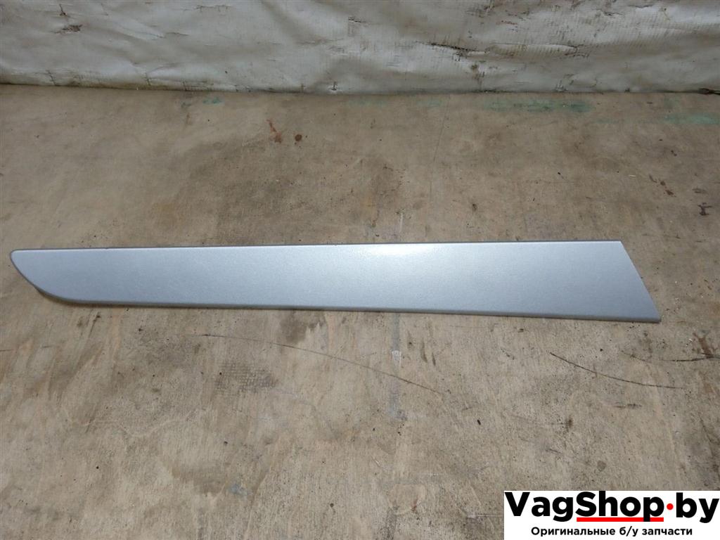 молдинг двери задней левой Audi A6 4F/C6 2007, 2.8 л., FSI, BDX, бензин, АКПП, черный, универсал, передний привод, 4F08674191MJ - фото №1