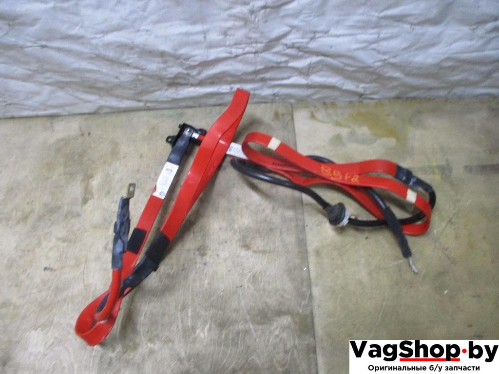 плюсовой провод аккумулятора Audi A8 D4/4H 2011, 4.2 л., FSI, CDR, бензин, АКПП, серый, седан, полный привод, 4H0971225B, 4H0971225D - фото №1