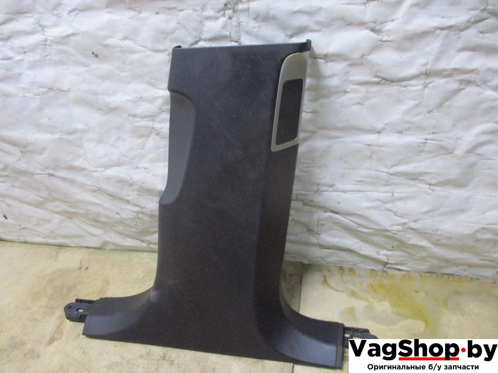 обшивка стойки центральной правой Audi A8 D4/4H 2011, 4.2 л., FSI, CDR, бензин, АКПП, серый, седан, полный привод, 4H0867244F - фото №1