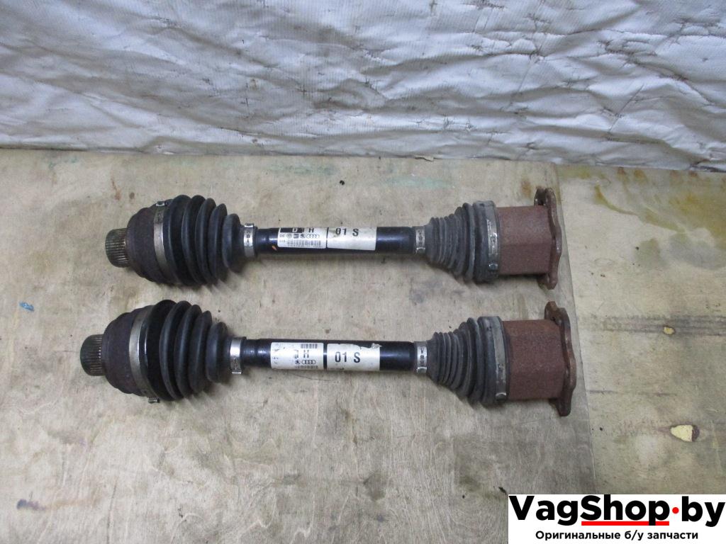 полуось (приводной вал, ШРУС) Audi A8 D4/4H 2011, 4.2 л., FSI, CDR, бензин, АКПП, серый, седан, полный привод, 4H0407271H - фото №1