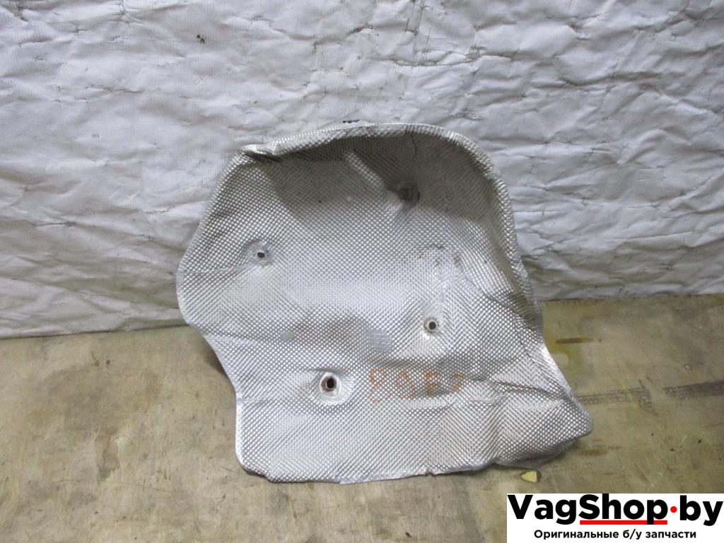 тепловой экран глушителя Audi A8 D4/4H 2011, 4.2 л., FSI, CDR, бензин, АКПП, серый, седан, полный привод, 4H0825712C - фото №1