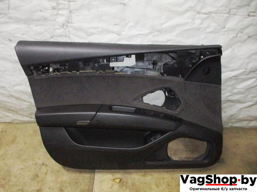 Обшивка двери (дверная карта) комплект Audi A8 D4/4H 2011, 4.2 л., FSI, CDR, бензин, АКПП, серый, седан, полный привод - фото №1