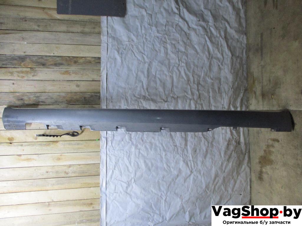 накладка на порог Audi A8 D4/4H 2011, 4.2 л., FSI, CDR, бензин, АКПП, серый, седан, полный привод, 4H0853859D - фото №1