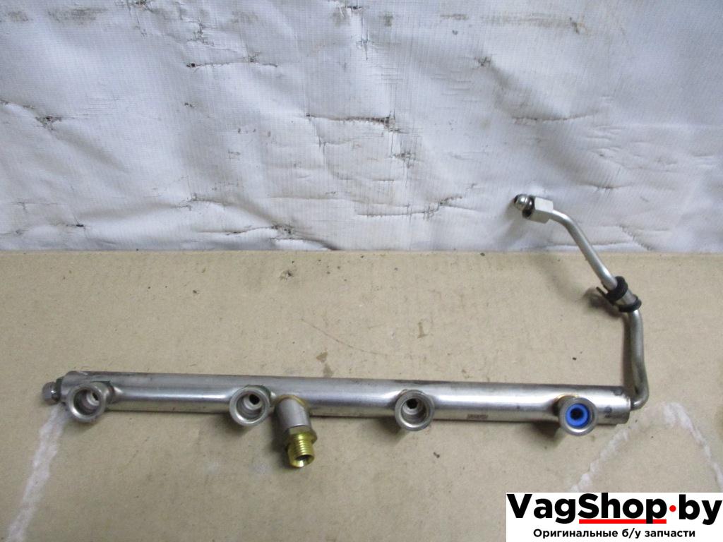 топливная рампа Audi A8 D4/4H 2011, 4.2 л., FSI, CDR, бензин, АКПП, серый, седан, полный привод, 079133315AR - фото №1