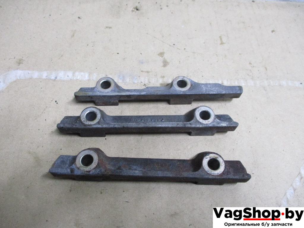 Кронштейн (крепление) выпускного коллектора Audi A8 D4/4H 2011, 4.2 л., FSI, CDR, бензин, АКПП, серый, седан, полный привод, 079253709J, 079253709H - фото №1