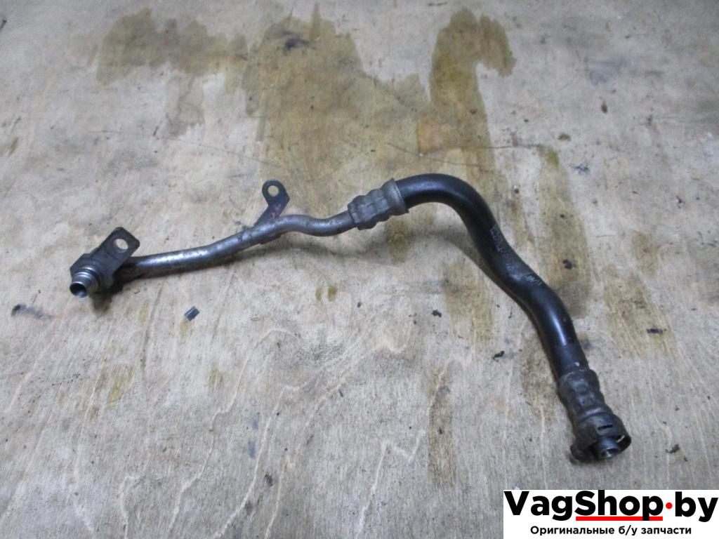 трубка гидравлическая Audi A8 D4/4H 2011, 4.2 л., FSI, CDR, бензин, АКПП, серый, седан, полный привод, 4H0317818H - фото №1