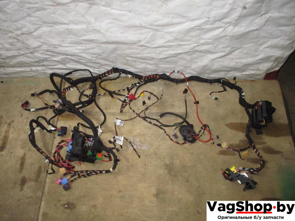 проводка Audi Q5 8R 2010, 2.0 л., TDi, CAH, дизель, АКПП, белый, внедорожник 5 дв., полный привод - фото №1