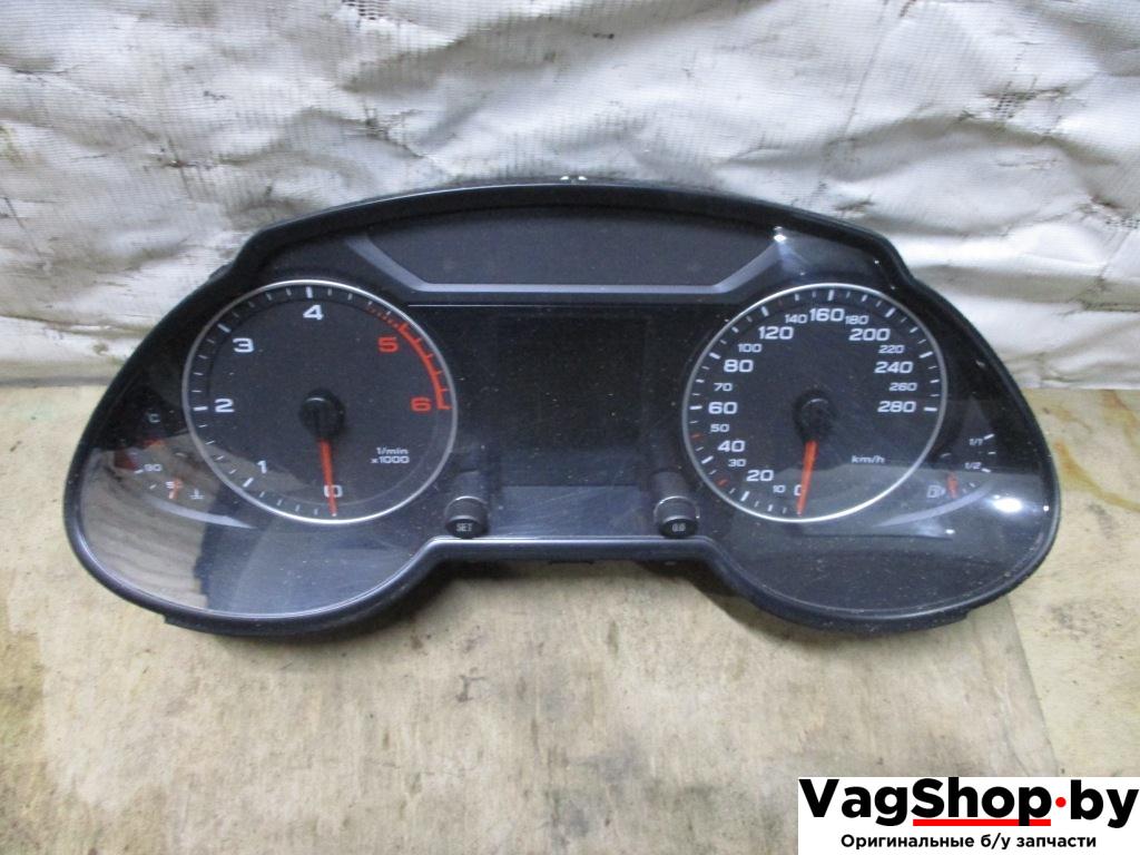 щиток приборов (приборная панель) Audi Q5 8R 2010, 2.0 л., TDi, CAH, дизель, АКПП, белый, внедорожник 5 дв., полный привод, 8R0920900Q - фото №1