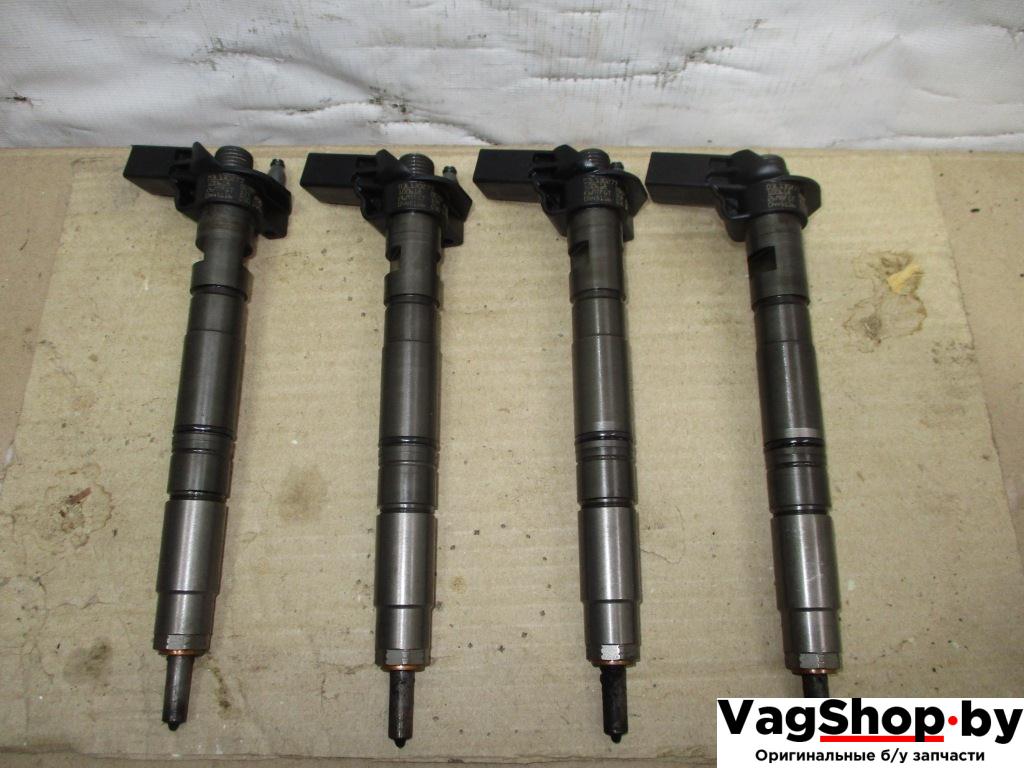 форсунка Audi Q5 8R 2010, 2.0 л., TDi, CAH, дизель, АКПП, белый, внедорожник 5 дв., полный привод, 03L130277 - фото №1