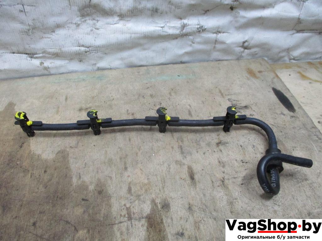 трубка обратки форсунок Audi Q5 8R 2010, 2.0 л., TDi, CAH, дизель, АКПП, белый, внедорожник 5 дв., полный привод - фото №1