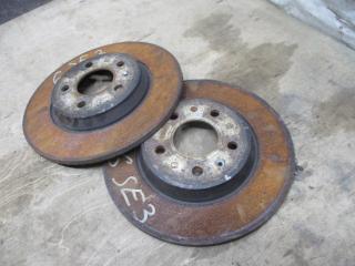 диск тормозной задний Audi A5 8T [рестайлинг] 2013, 3.0 л., TDi, CLA, дизель, МКПП, черный, хетчбэк 5 дв., передний привод