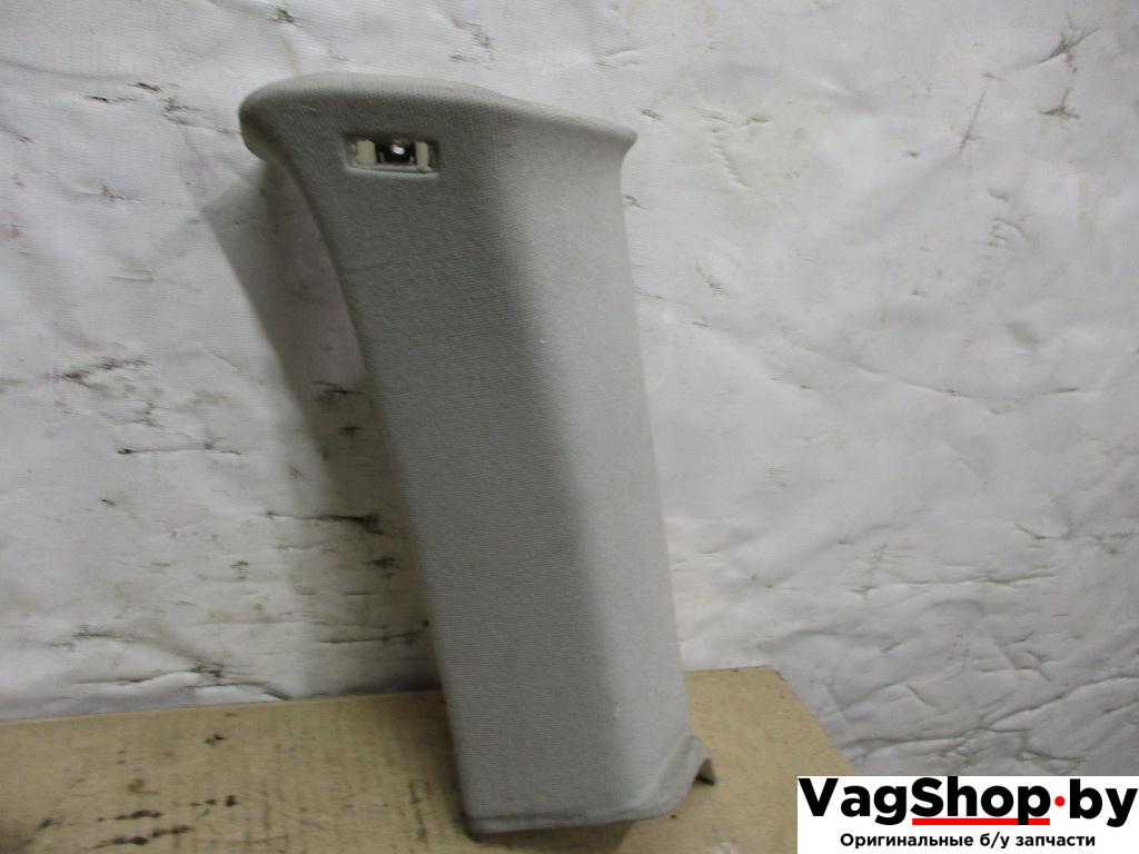 обшивка стойки задней правой Volkswagen Passat B6 2006, 2.0 л., TDi, BKP, дизель, МКПП, черный, универсал, передний привод, 3C9867242A - фото №1