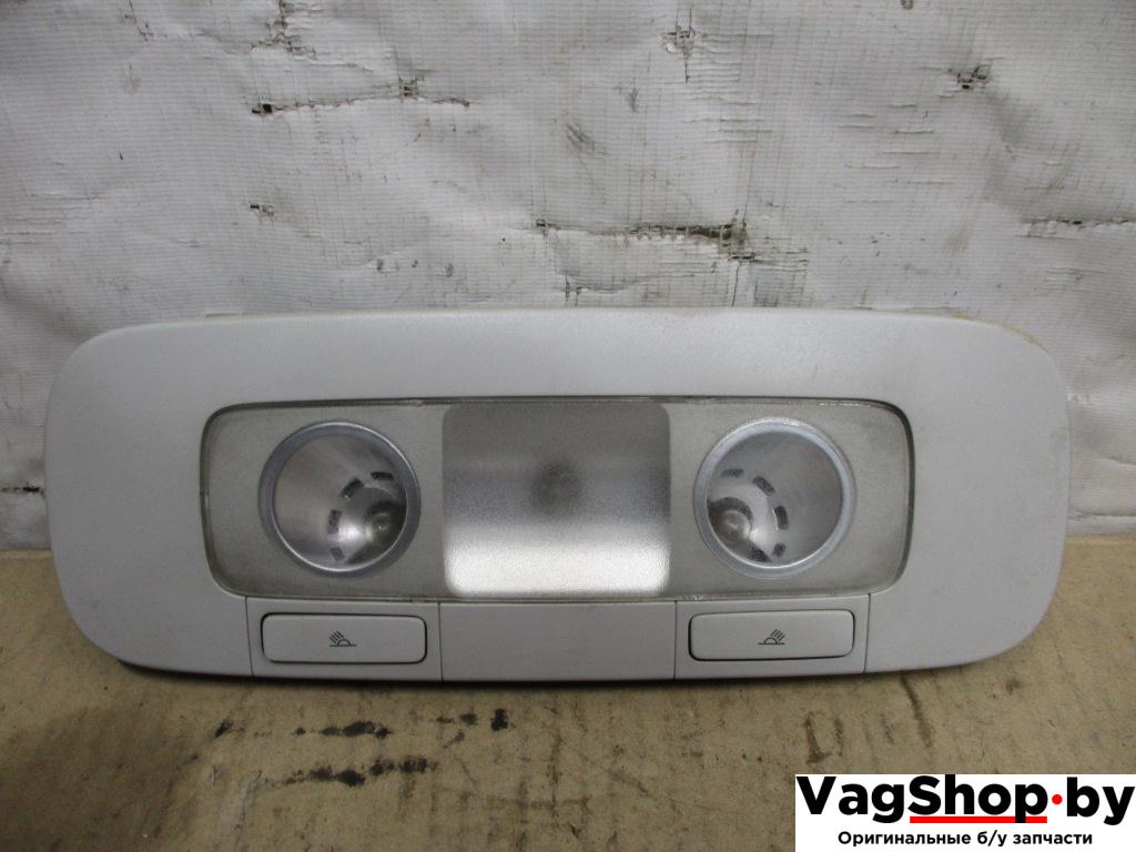 фонарь салона (плафон) Volkswagen Passat B6 2006, 2.0 л., TDi, BKP, дизель, МКПП, черный, универсал, передний привод, 3C0947291C - фото №1