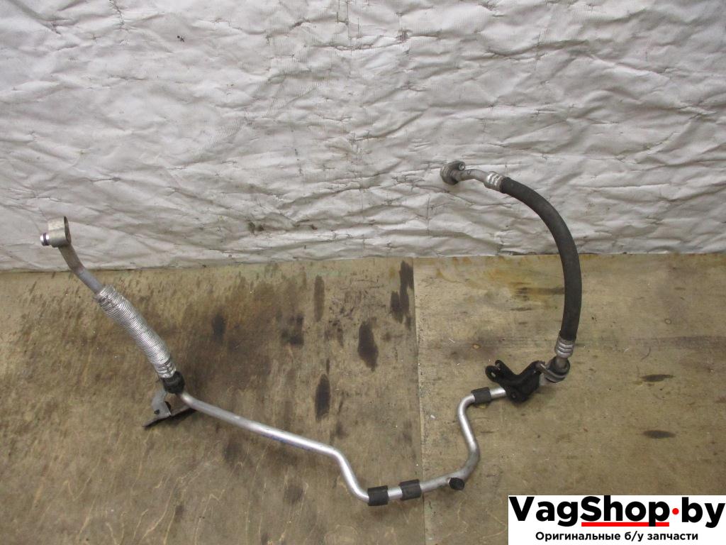 трубка кондиционера Volkswagen Passat B6 2009, 2.0 л., TDi, CBA, дизель, АКПП, белый, седан, передний привод, 3C0820743BT - фото №1