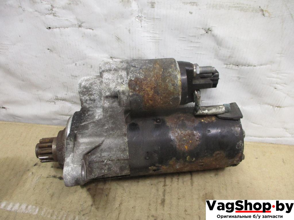 стартер Volkswagen Passat B6 2009, 2.0 л., TDi, CBA, дизель, АКПП, белый, седан, передний привод - фото №1