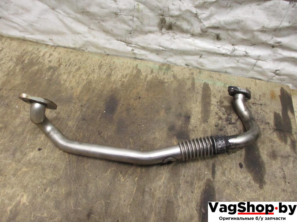 трубка системы рециркуляции EGR Volkswagen Passat B6 2009, 2.0 л., TDi, CBA, дизель, АКПП, белый, седан, передний привод, 03L131521 - фото №1